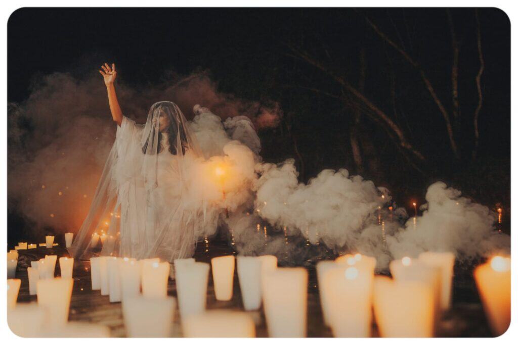 Las Tepas, los misterios vivos del Xantolo en Tampamolón Corona Las Tepas, los misterios vivos del Xantolo en Tampamolón Corona