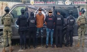 DETENIDOS CINCO HOMBRES ARMADOS EN OPERATIVOS REALIZADOS EN SINALOA
