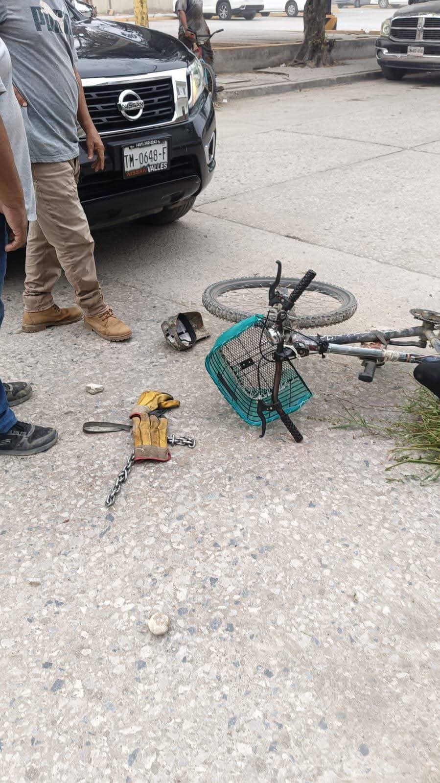 Atropellaron a un ciclista