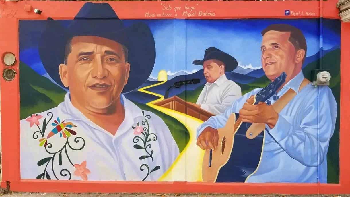 MURAL QUE ENCIENDE EL ORGULLO: MIGUEL BAHENA SE QUEDA PARA SIEMPRE EN PISAFLORES