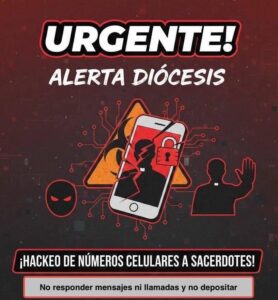 Hackean cuentas de WhatsApp de sacerdotes en #Huejutla
