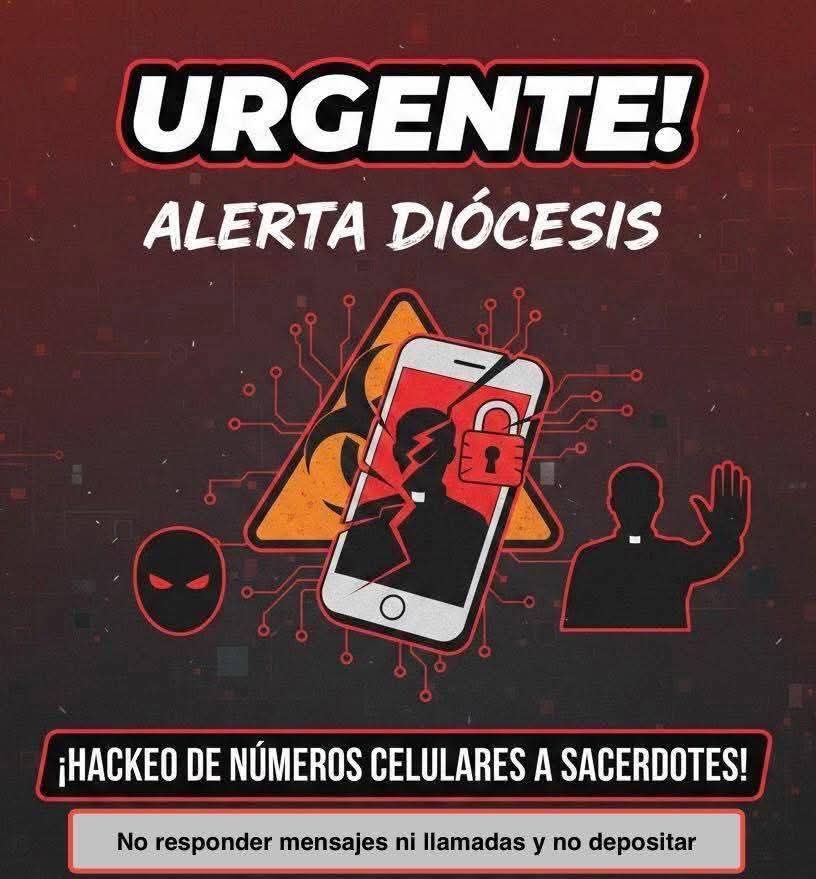 Hackean cuentas de WhatsApp de sacerdotes en #Huejutla