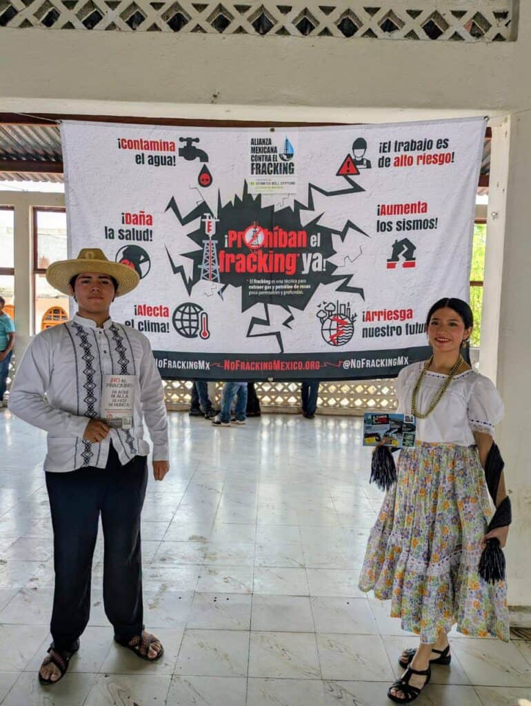 Comunidades indígenas reiteran rechazo al fracking