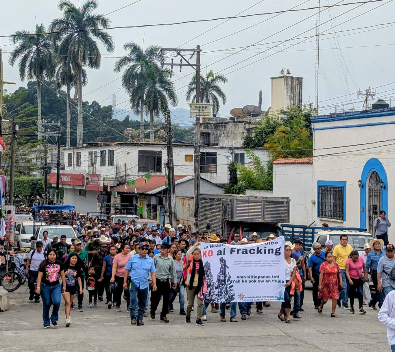 Comunidades indígenas reiteran rechazo al fracking