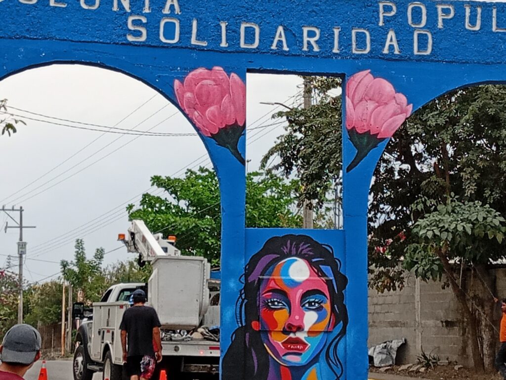 Rescatan acceso a la Solidaridad con nuevas luminarias