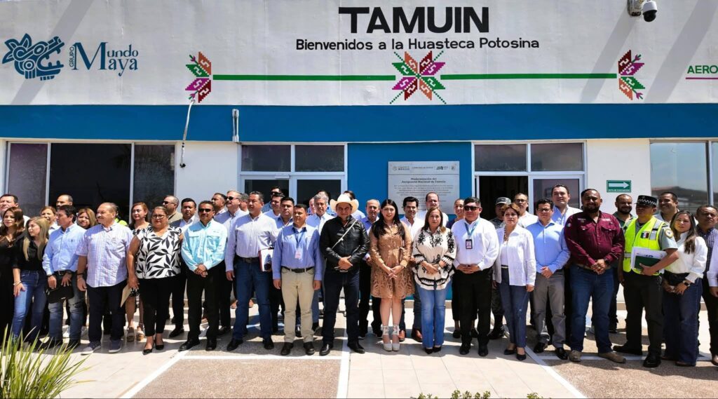 Impulsan conectividad aérea en la Huasteca