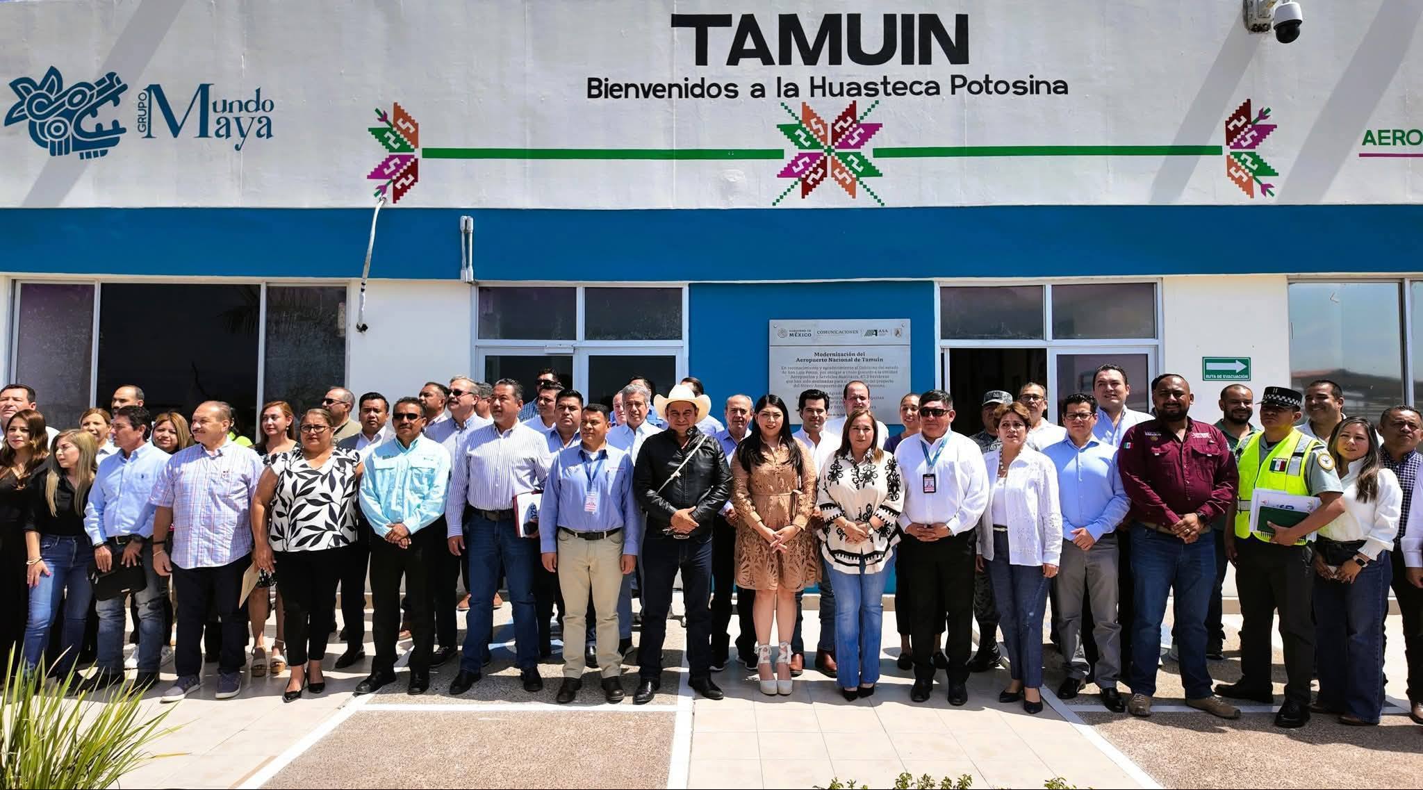 Impulsan conectividad aérea en la Huasteca