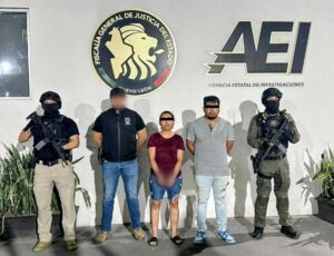 DETIENEN EN NUEVO LEÓN A PAREJA ORIGINARIA DE SLP POR HOMICIDIO Y ROBO