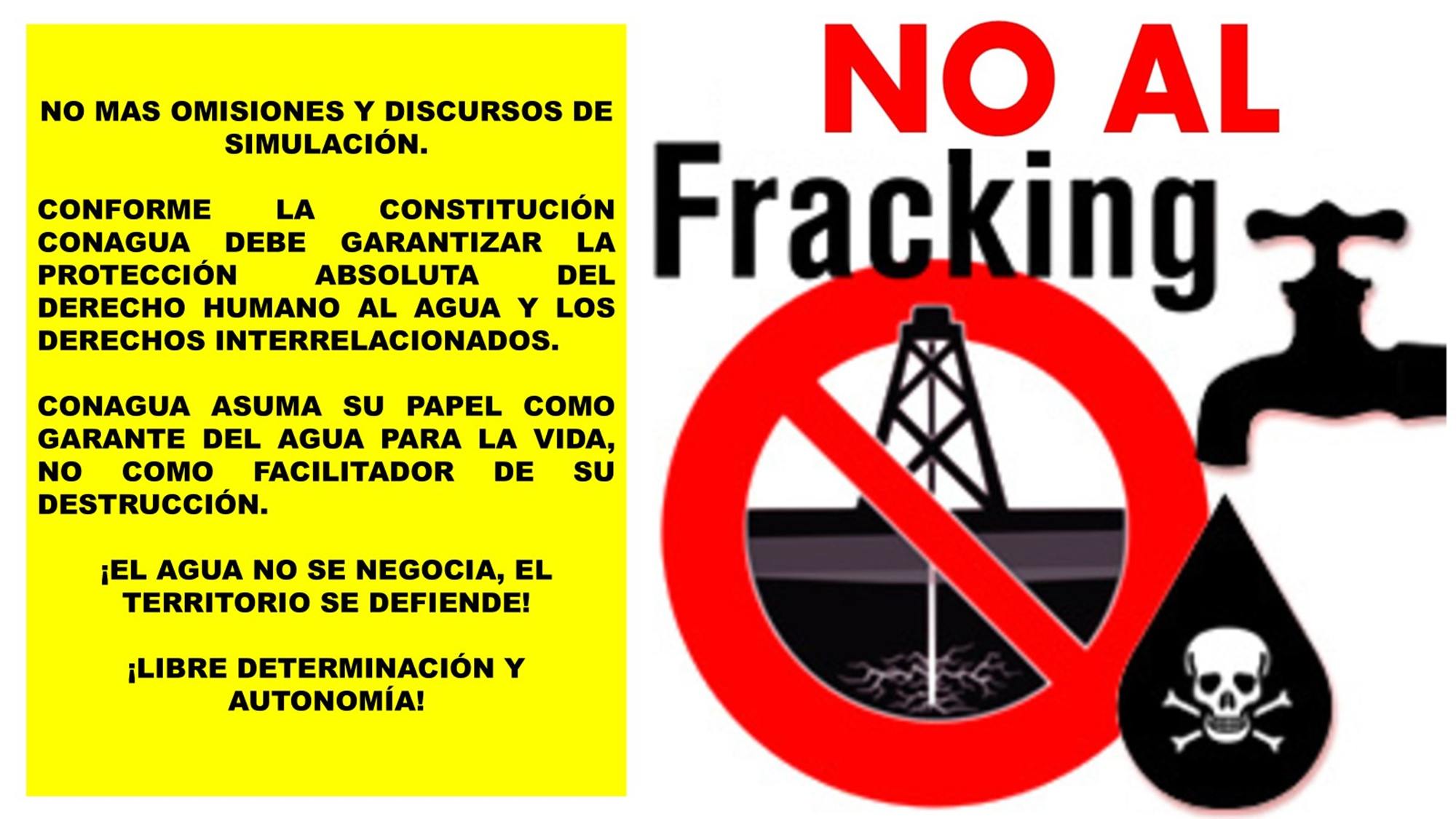 Desenmascarando la estrategia de contención de la Conagua ante el peligro del fracking en la Huasteca