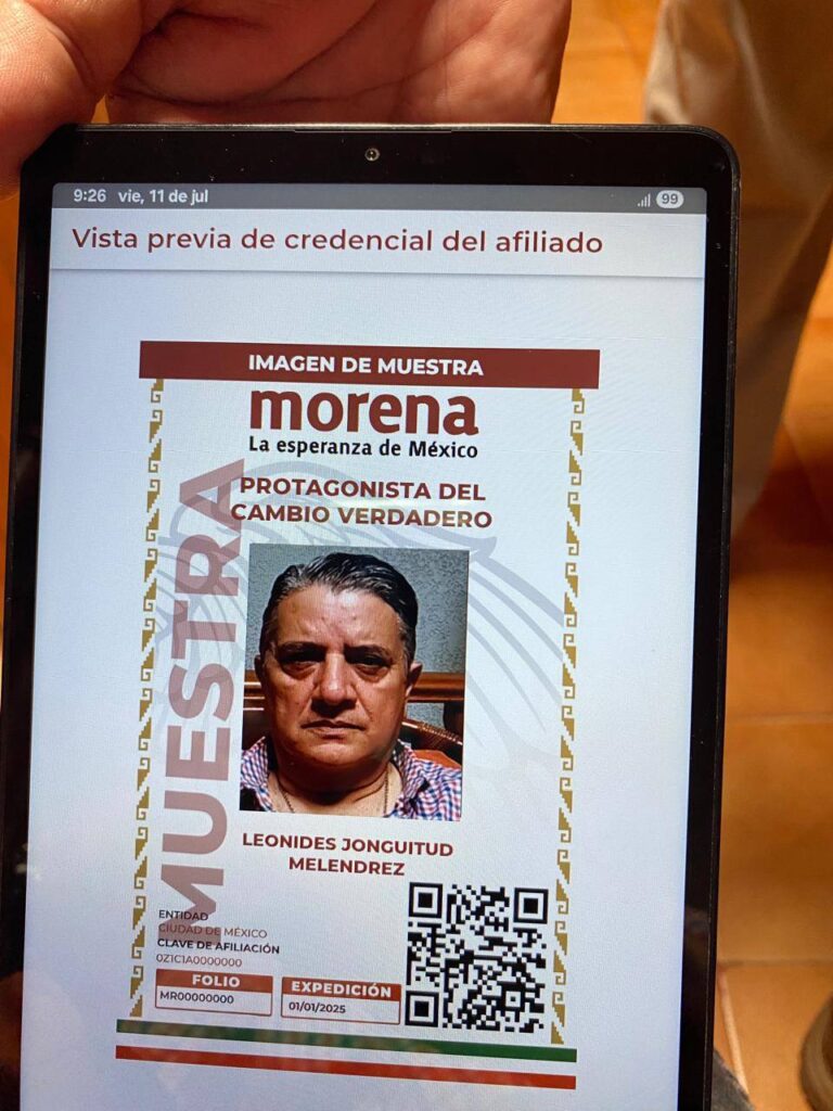 Leonides Jonguitud va por la Alcaldía de Axtla