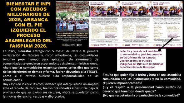 Tragicomedia del "Malestar": Devolviendo culpas, reteniendo recursos