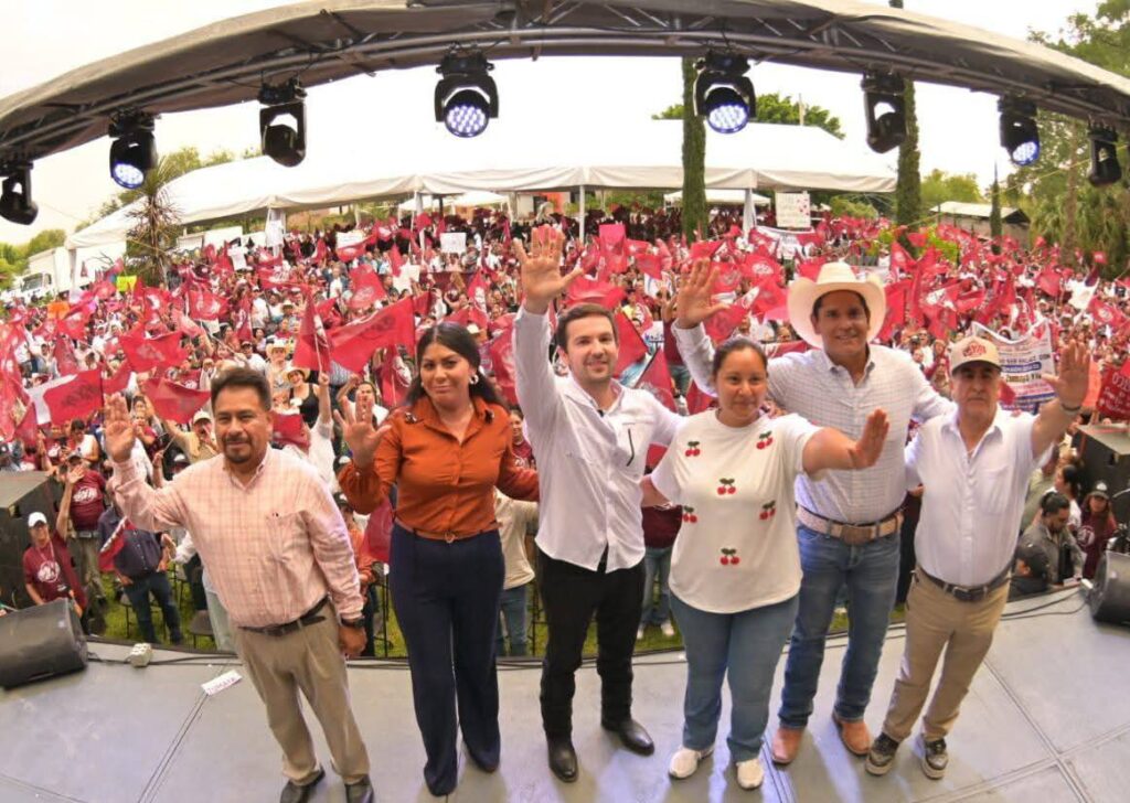 Masivo respaldo a Gerardo Sánchez, ahora en Rioverde