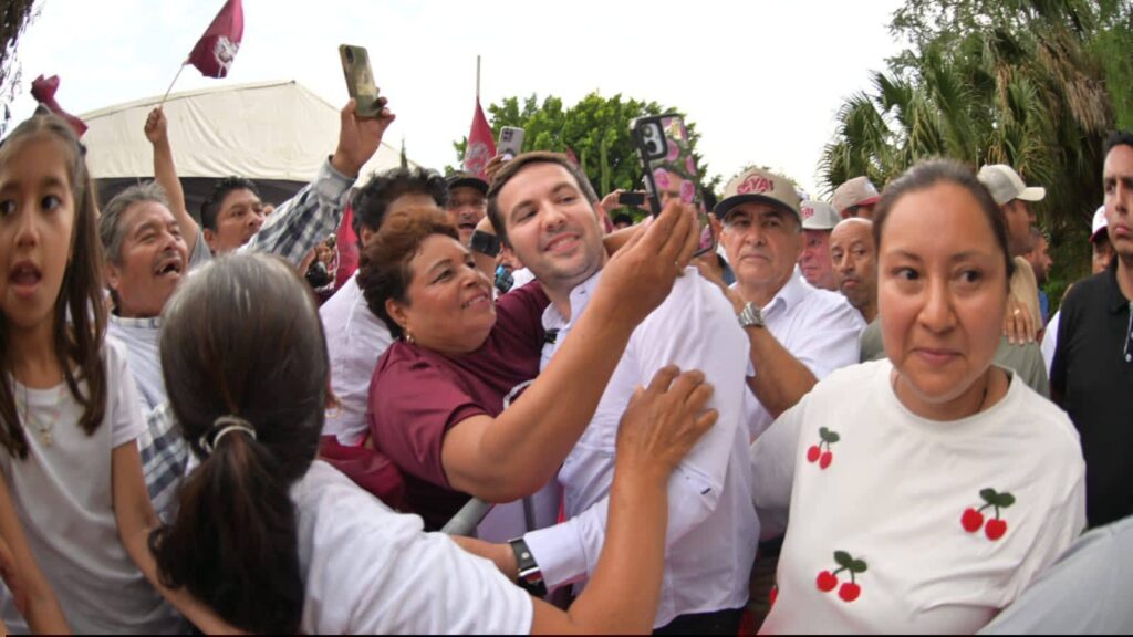 Masivo respaldo a Gerardo Sánchez, ahora en Rioverde