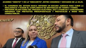 CONGRESO DE SLP EJERCE VIOLENCIA INSTITUCIONAL CONTRA PUEBLOS INDÍGENAS