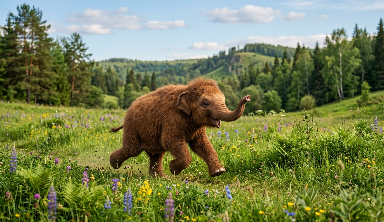 Reconstruyen la vida de bebé mamut
