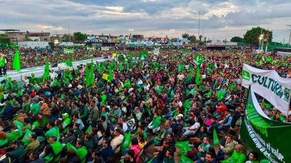 El Verde, un partido que atrapa todo.